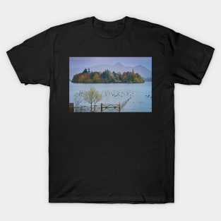 Derwentwater and Catbells Fells, Lake District T-Shirt